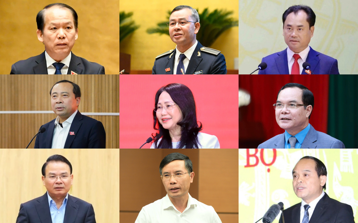 9 bộ trưởng lần đầu tham gia Chính phủ