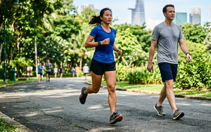 Đi bộ hay chạy bộ tốt hơn cho người béo phì?