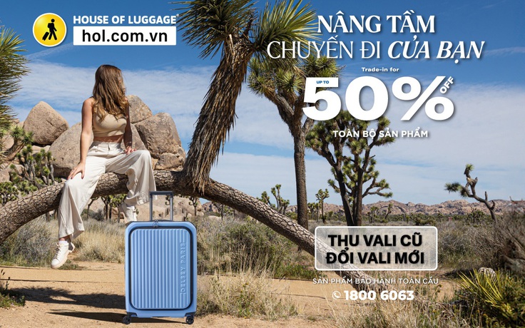 House Of Luggage triển khai chương trình Luggage Trade-in 2026 - Thu vali cũ đổi vali mới