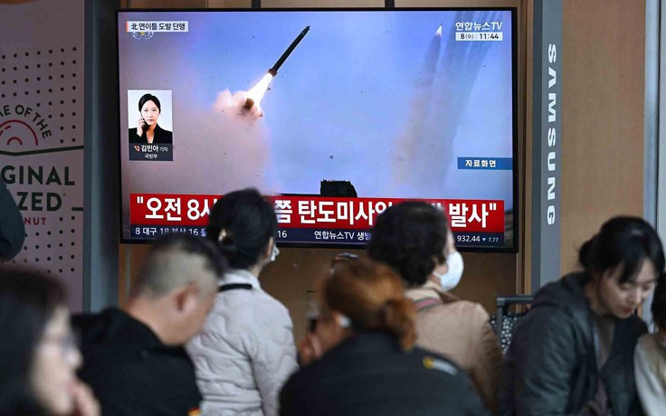 Triều Tiên phóng tên lửa hai lần trong ngày ?