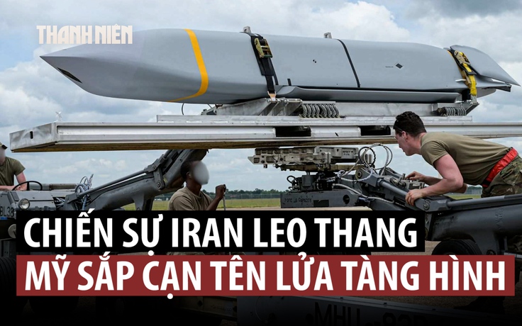 Mỹ sắp huy động hầu hết tên lửa tầm xa tàng hình vào chiến dịch Iran?