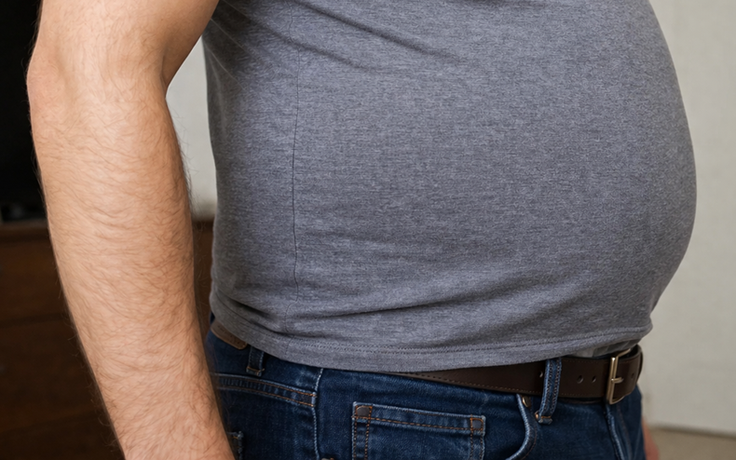 Người ốm vẫn nhiều mỡ bụng: 5 lý do ít ai ngờ