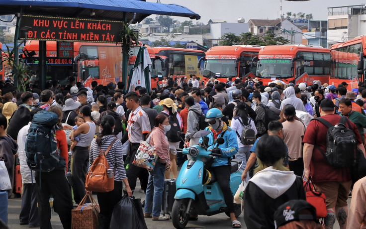 Bến xe Miền Tây dịp nghỉ lễ Giỗ tổ Hùng Vương, 30.4: Đông nhất ngày nào?