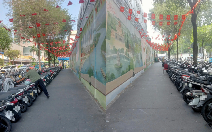 Đường sách TP.HCM trước nỗi lo không còn... bãi giữ xe