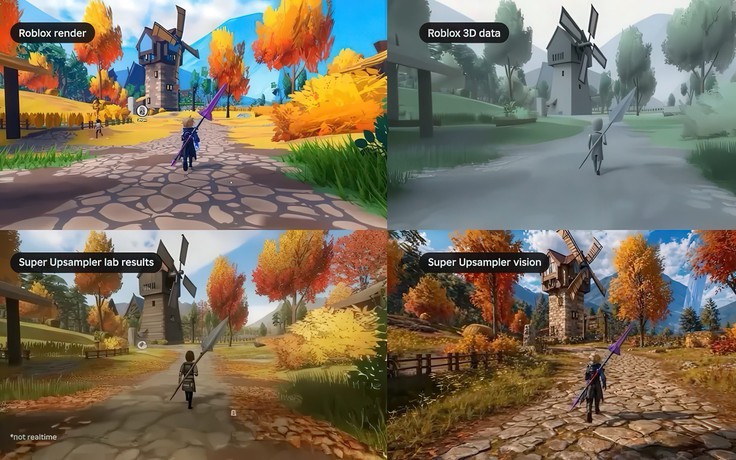Roblox kết hợp AI và DLSS để cải thiện đồ họa