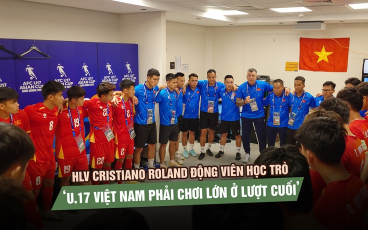 HLV Cristiano Roland động viên học trò sau trận thua Hàn Quốc: ‘U.17 Việt Nam phải chơi lớn ở lượt cuối’