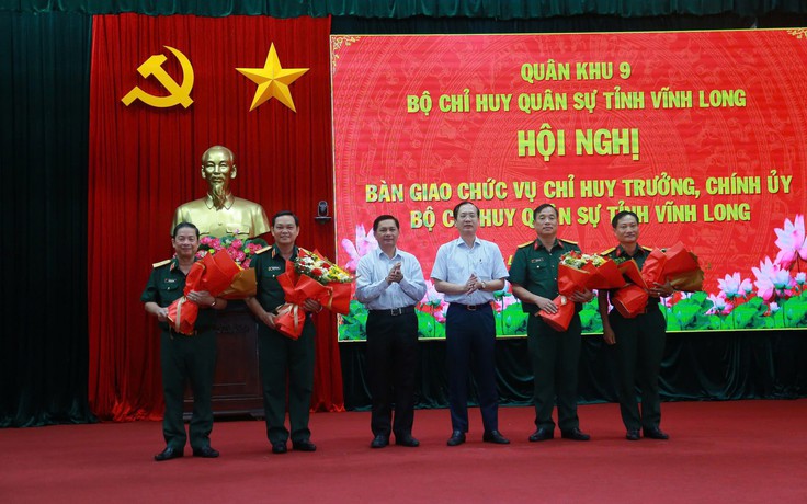 Điều động, bổ nhiệm Chỉ huy trưởng Bộ Chỉ huy quân sự Đồng Tháp và Vĩnh Long