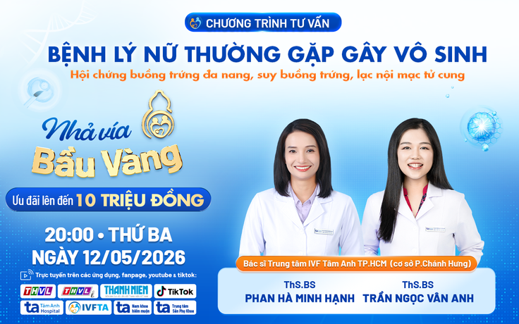 Tư vấn sức khỏe: Bệnh lý nữ thường gặp gây vô sinh