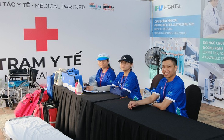 Bệnh viện FV dựng lá chắn chuẩn quốc tế cho Ironman 70.3 Đà Nẵng 2026