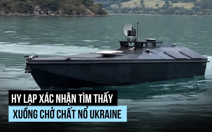Hy Lạp quan ngại vì xuồng tự sát từ Ukraine