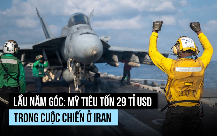 Mỹ đã tiêu tốn 29 tỉ USD vào cuộc chiến ở Iran