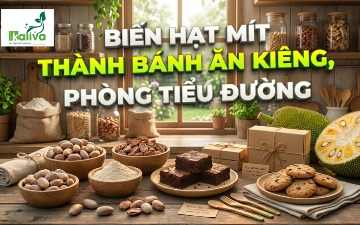 Cùng sống xanh số 148: Hạt mít thành bánh ăn kiêng