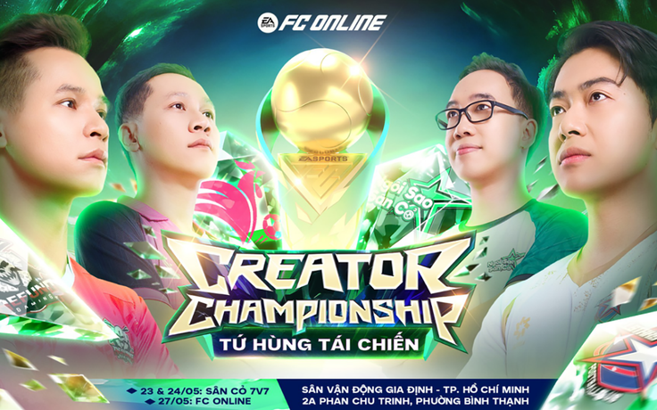 All Stars SG FC, Refund, SBTC, Ngôi Sao Sân Cỏ tái xuất tại FC Online Creator Championship