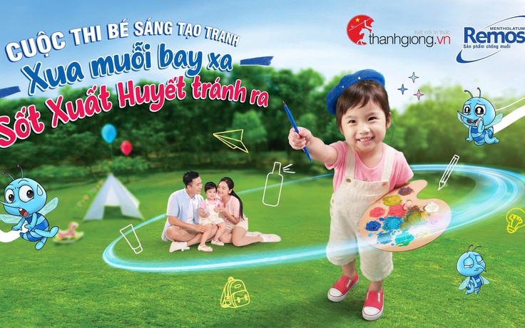 Remos đồng hành phát động cuộc thi Bé Sáng Tạo Tranh và chương trình Sáng Tạo Clip
