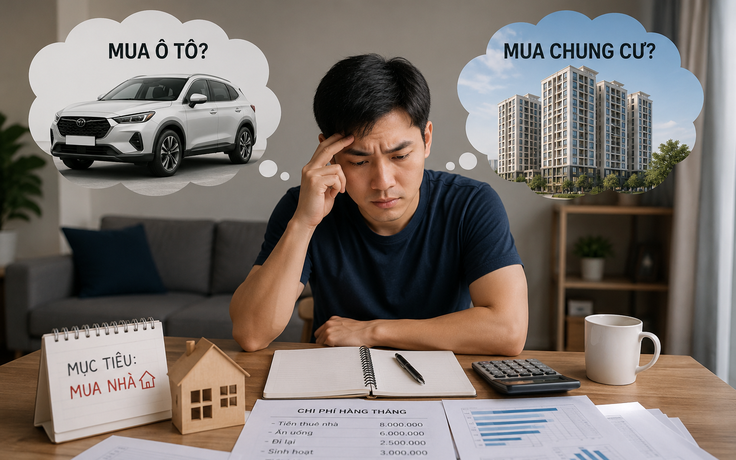 Vợ chồng trẻ chưa có nhà, thu nhập vừa phải có nên mua ô tô?