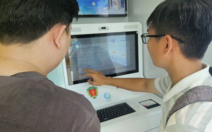 Hàng trăm lượt đo chỉ số sức khỏe mỗi ngày tại Trạm Công dân số