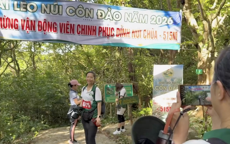 Sôi nổi giải leo núi Côn Đảo năm 2026: Chinh phục đỉnh Núi Chúa

