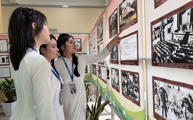 Trường phổ thông mang tên người thanh niên yêu nước Nguyễn Tất Thành kỷ niệm sinh nhật Bác