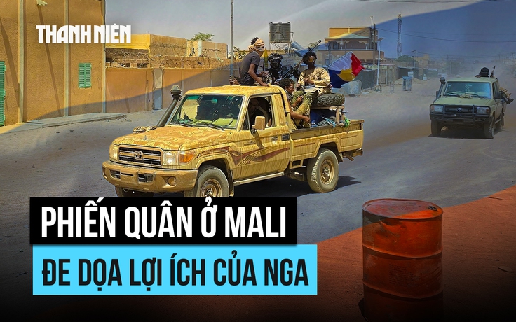 Phiến quân ở Mali đe dọa thế đứng của Nga ở châu Phi
