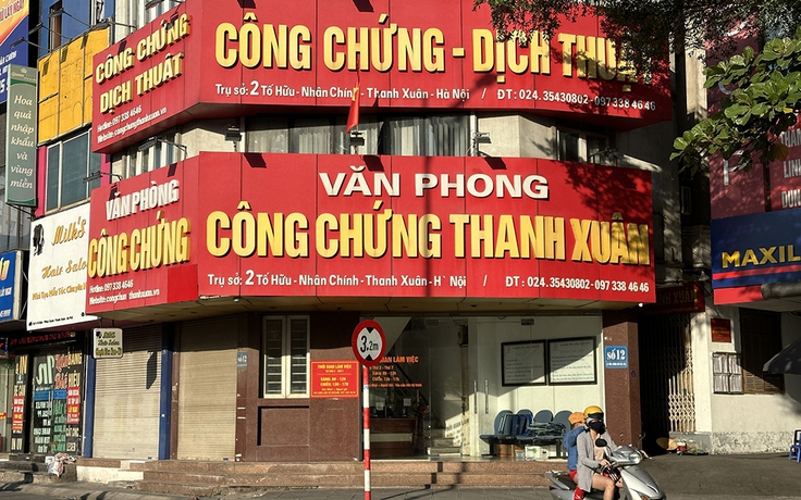 Lộ trình thay thế hồ sơ giấy khi công chứng