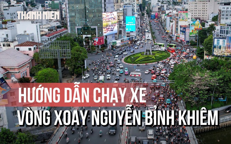 TP.HCM sắp đổi cách chạy xe ở vòng xoay Nguyễn Bỉnh Khiêm: Người dân chú ý cách đi