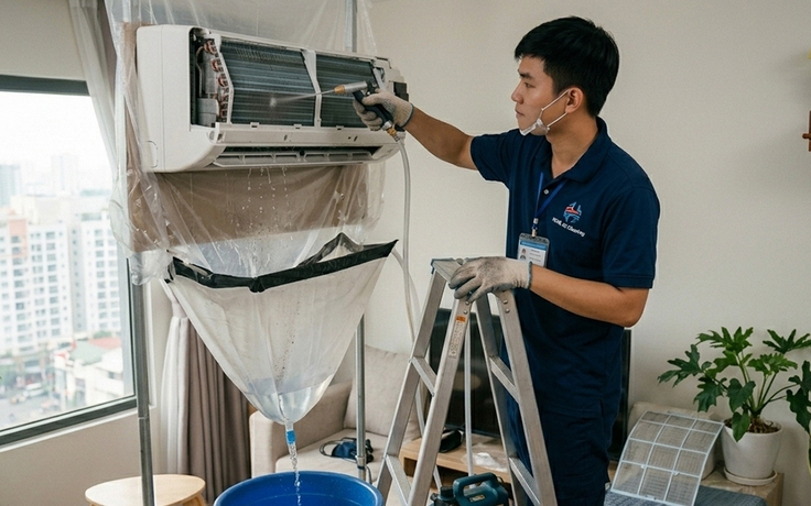 Cảnh báo ổ vi nấm, mạt bụi trong điều hòa