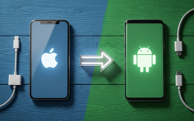 Google tung AI tự động chuyển ứng dụng iPhone sang Android