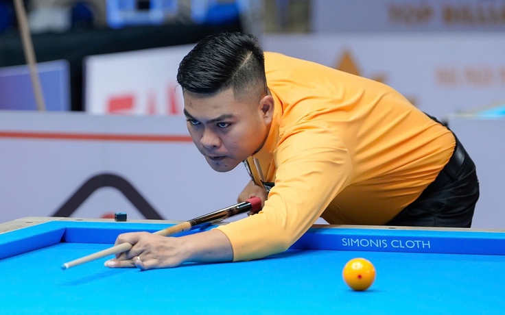Billiards: Nguyễn Trần Thanh Tự thăng hoa với sê-ri 17 điểm, thẳng tiến vòng 16 World Cup