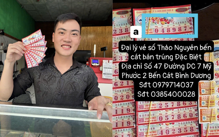 Trúng 10 tỉ xổ số miền Nam nhưng không biết, khách được đại lý TP.HCM gọi báo
