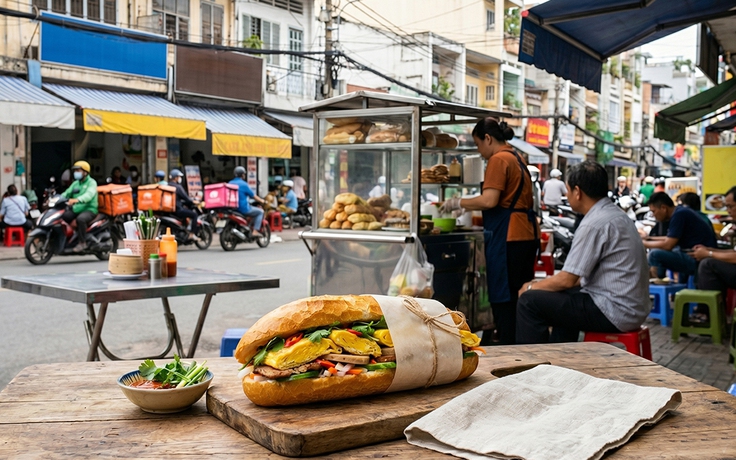 Ăn sáng với bánh mì trứng giúp bổ sung năng lượng nhanh và no lâu