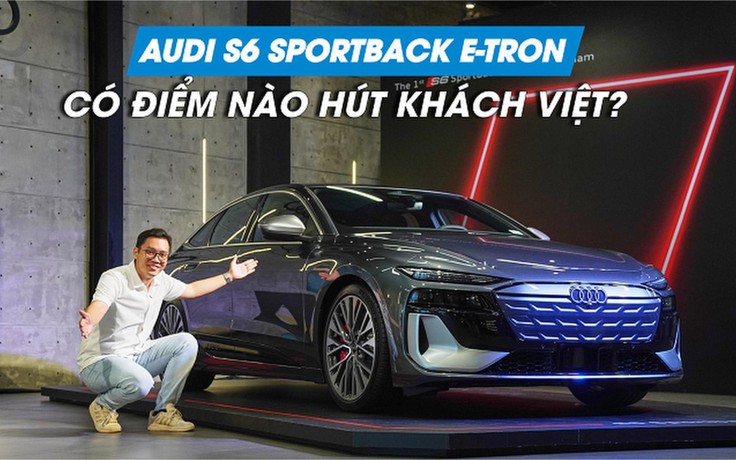 Sedan điện hiệu năng cao đầu tiên của Audi về Việt Nam, giá 4,2 tỉ đồng