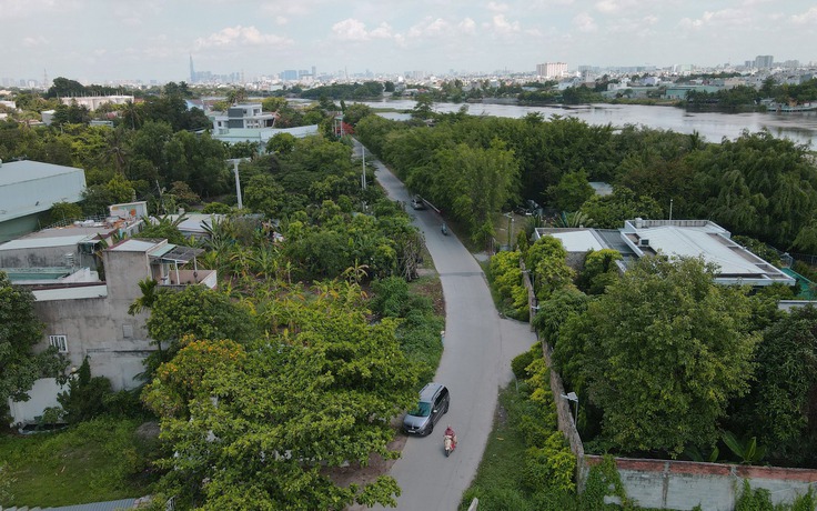 Hiện trạng dự án đường ven sông Sài Gòn trước khi mở rộng 6 làn xe