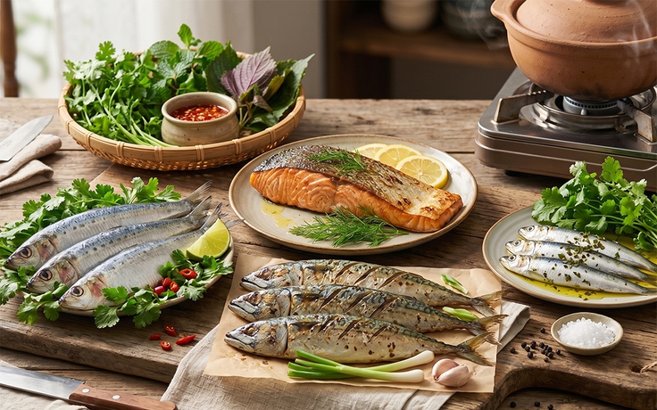 Gan nhiễm mỡ nên ăn cá gì, chế biến ra sao?