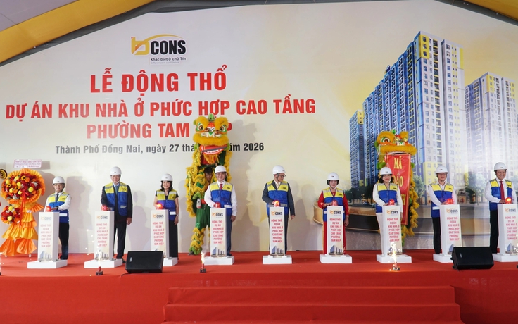 Động thổ dự án hơn 2.800 căn hộ ở trung tâm đô thị Biên Hòa