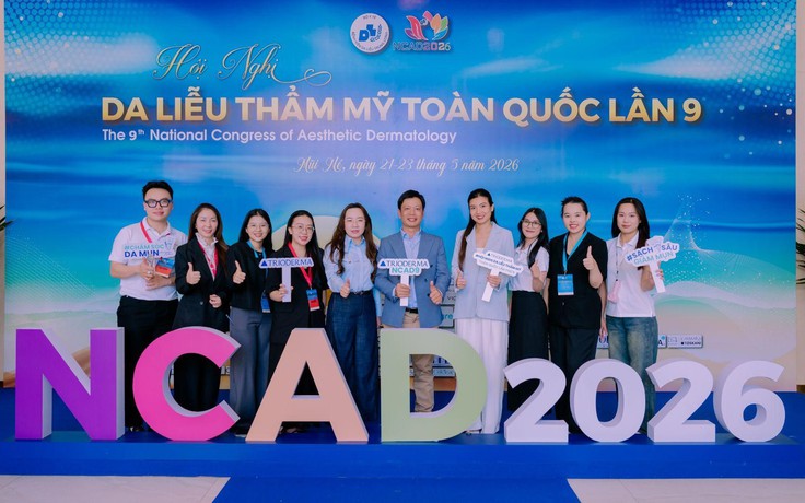 Trioderma tại NCAD 2026 - Tự hào thương hiệu Việt, chất lượng chuẩn y khoa