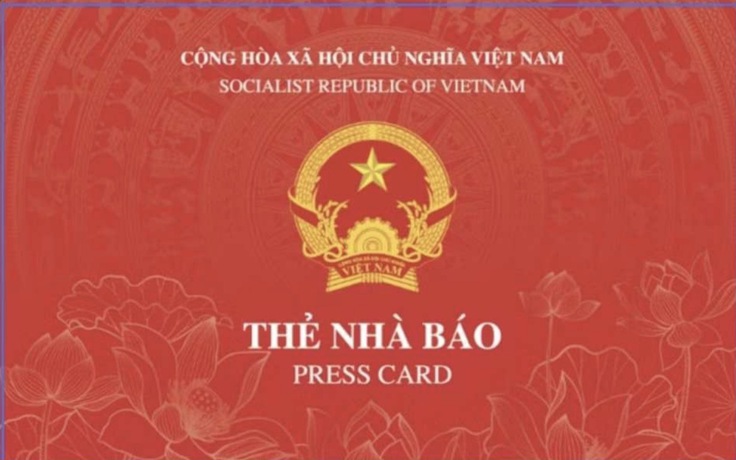 Bộ VH-TT-DL ban hành mẫu thẻ nhà báo mới