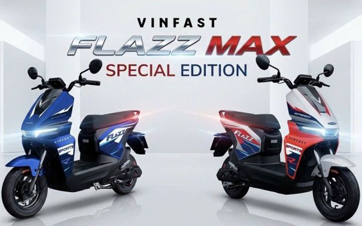 Xe máy điện VinFast Flazz thêm bản mới giá 14,99 triệu, có thể đổi pin
