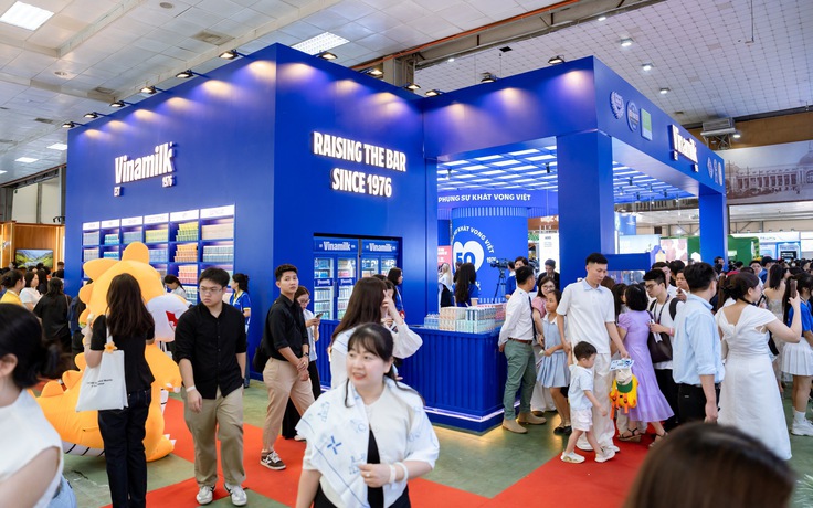 Trải nghiệm đa giác quan giúp gian hàng Vinamilk trở thành tâm điểm triển lãm sữa 2026