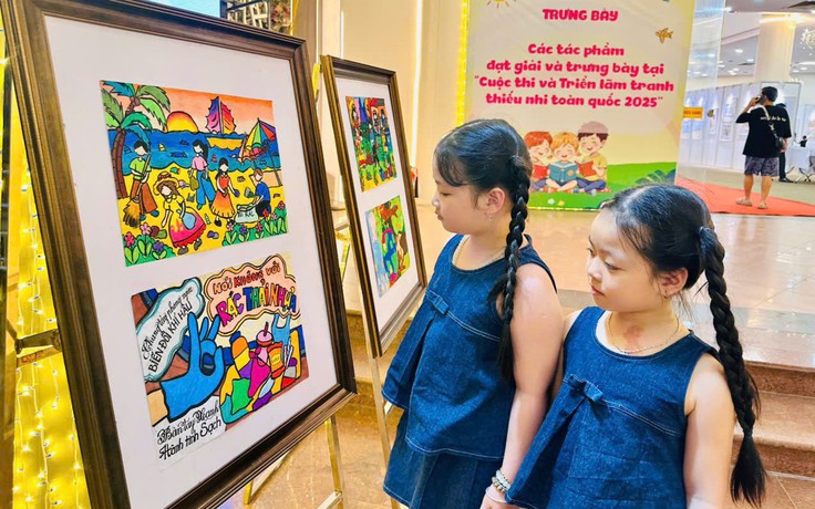 Thiếu nhi gửi gắm thông điệp ý nghĩa về bảo vệ thiên nhiên