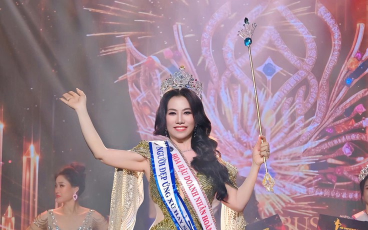Đồng Thị Hương đăng quang Hoa hậu Doanh nhân Hoàn vũ 2026