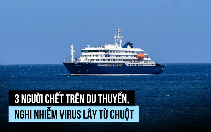 3 người chết sau khi dịch virus bùng phát trên du thuyền