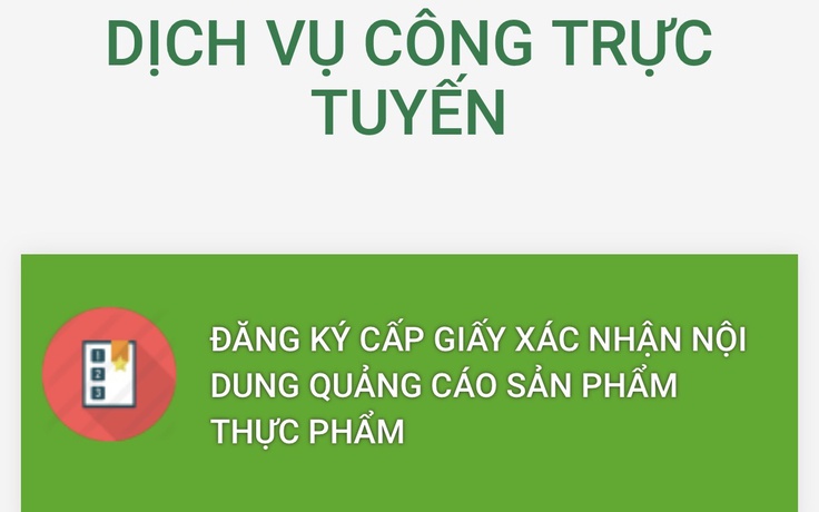 Từ 1.7, các tỉnh, thành sẽ cấp phép quảng cáo thực phẩm bảo vệ sức khỏe