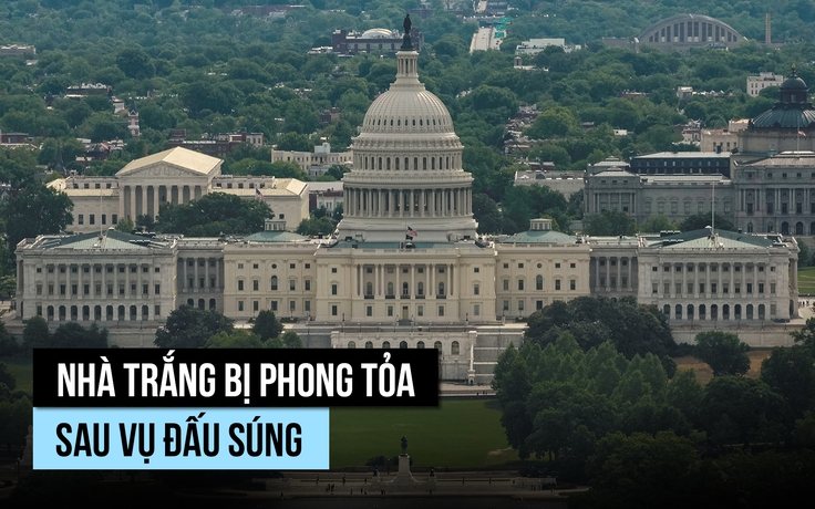 Mật vụ Mỹ đấu súng với kẻ tình nghi gần Nhà Trắng