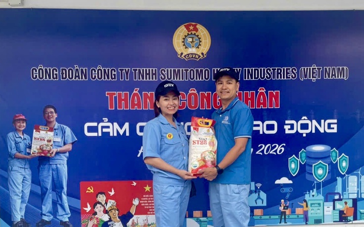 Quà nhỏ, ý nghĩa lớn trong Tháng Công nhân