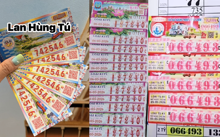 27 vé trúng 54 tỉ xổ số miền Nam: Nam tài xế, nữ tiểu thương… gặp may