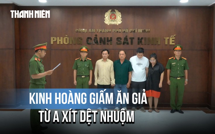 Kinh hoàng công nghệ 'phù phép' a xít dệt nhuộm thành giấm ăn dán nhãn ngoại