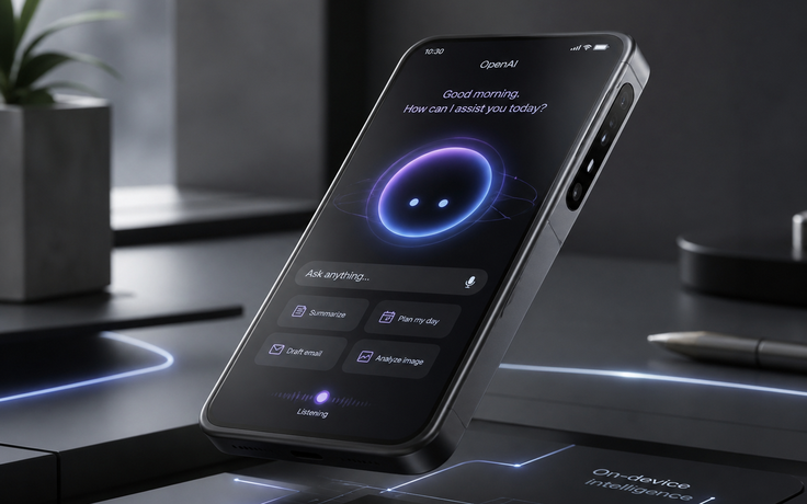 Smartphone AI đầu tiên của OpenAI có thể dùng chip MediaTek
