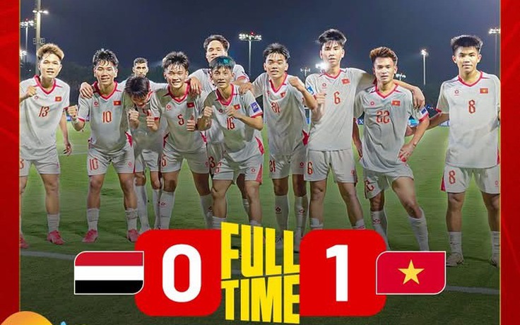 U.17 Việt Nam thắng Yemen nhờ bàn thắng quý hơn vàng của Đào Quang Hưng: Gặp U.17 Hàn Quốc ngày nào?