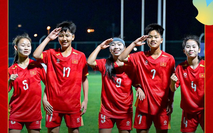 Bảng xếp hạng U.17 nữ Việt Nam mới nhất: Xuất sắc nhì bảng trên Thái Lan, đá tứ kết châu Á khi nào?