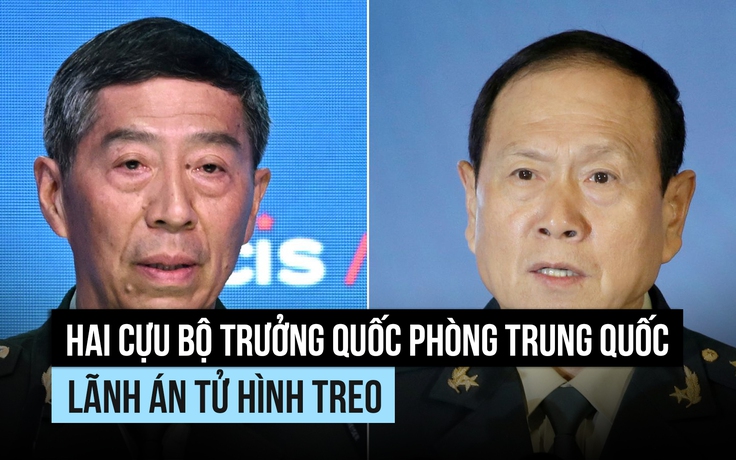 Hai cựu Bộ trưởng Quốc phòng Trung Quốc nhận án tử hình treo
